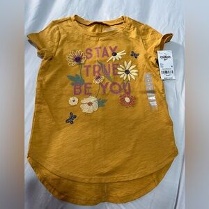 Osh Kosh girls embellished tee NWT